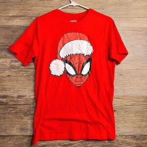 Marvel Red Spider-Man Holiday Tee